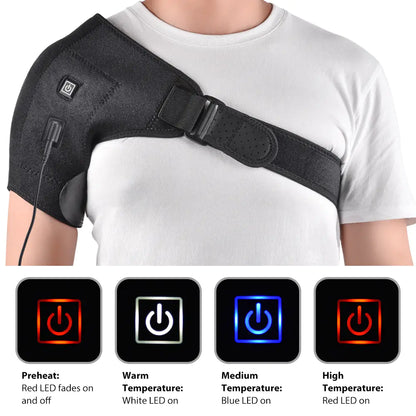 Adjustable Electric Heating Shoulder Support Strap